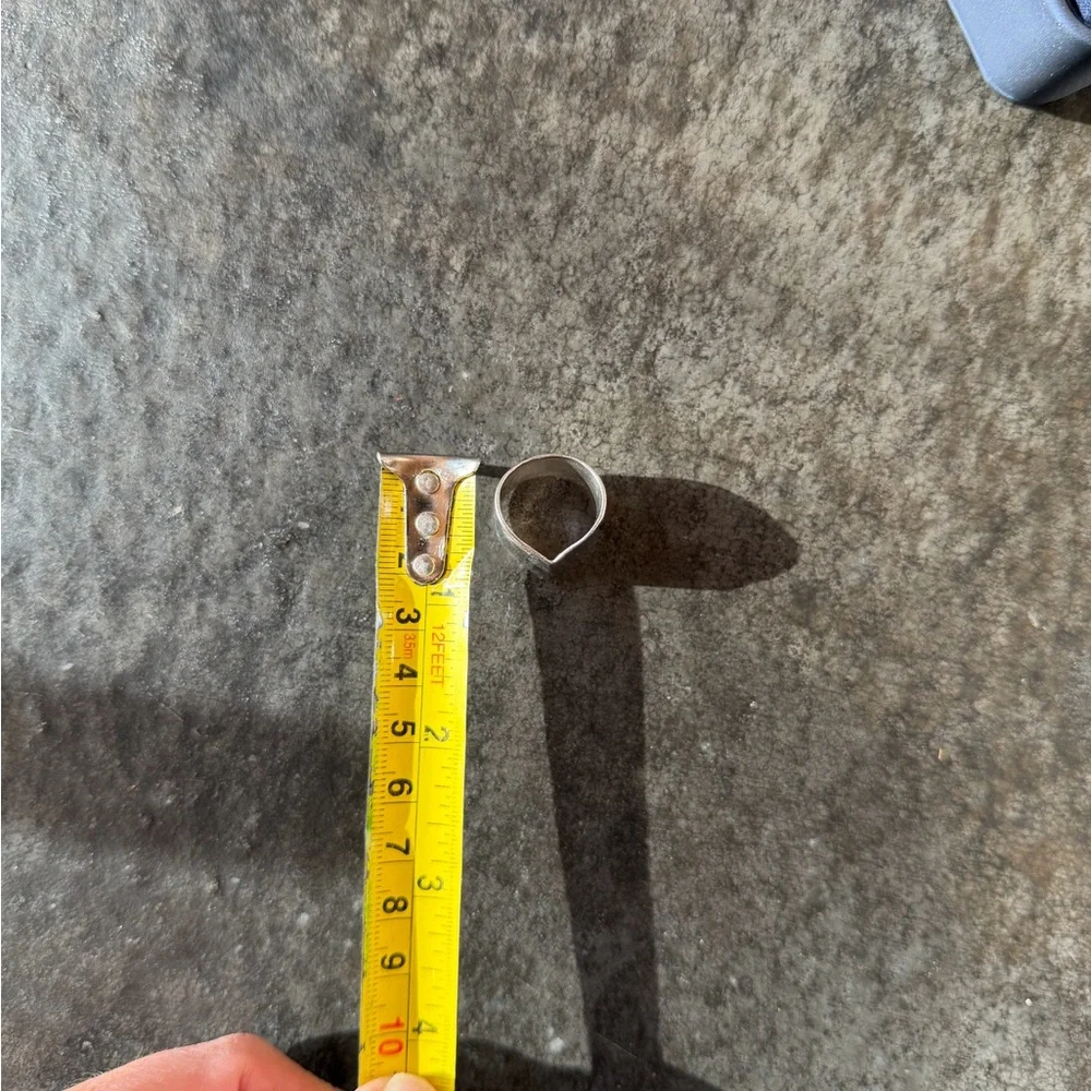 SILPADA STERLING SILVER Cigar Ring Band Size 6 - Picture 5 of 5